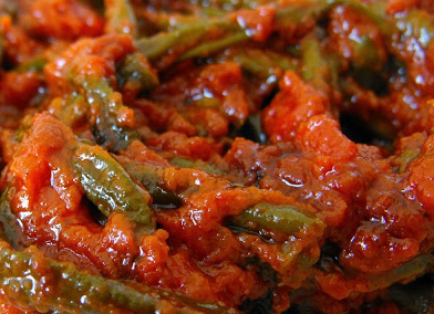 Fagioli serpenti in umido
