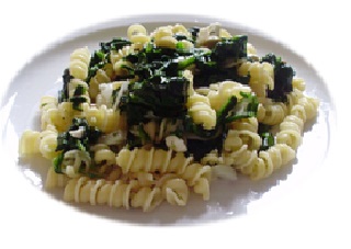 Fusilli spinaci e ricotta