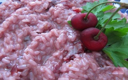 Risotto alle ciliegie