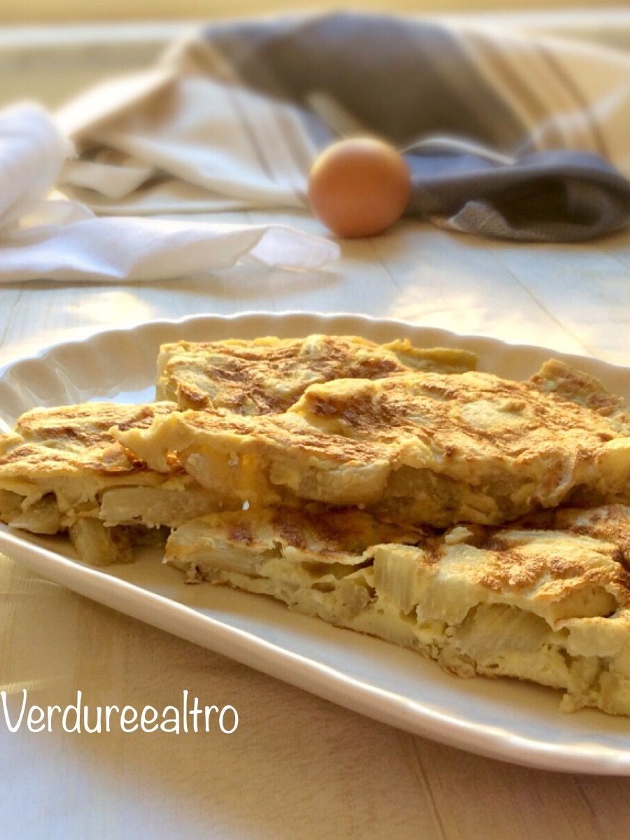 Frittata di cardi